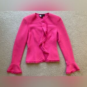 Escada pink blazer (with flaws)